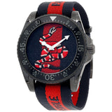 Gucci Dive Blue & Red Dial Blue & Red Nylon Strap Watch For Men - YA136214