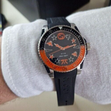 Buy Shop Gucci Dive Limited Edition Black Dial Black Rubber Strap Unisex Watch - YA136333 USA Online