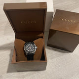 Buy Shop Gucci Dive Quartz Black Dial Black Rubber Strap Watch For Men - YA136303 USA Online