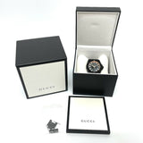 Buy Shop Gucci Dive Quartz Black Dial Black Steel Strap Watch For Men - YA136213 USA Online