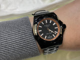 Buy Shop Gucci Dive Quartz Black Dial Black Steel Strap Watch For Men - YA136213 USA Online