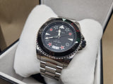 Buy Shop Gucci Dive Quartz Black Dial Silver Steel Strap Watch For Men - YA136221 USA Online