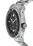 Buy Shop Gucci Dive Quartz Black Dial Silver Steel Strap Watch For Men - YA136221 USA Online