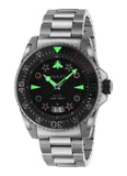 Buy Shop Gucci Dive Quartz Black Dial Silver Steel Strap Watch For Men - YA136221 USA Online