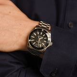 Buy Shop Gucci Dive Quartz Black Dial Silver Steel Strap Watch For Men - YA136301A USA Online