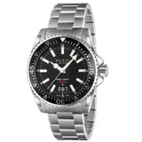 Buy Shop Gucci Dive Quartz Black Dial Silver Steel Strap Watch For Men - YA136301A USA Online