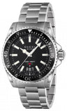 Buy Shop Gucci Dive Quartz Black Dial Silver Steel Strap Watch For Men - YA136301A USA Online