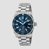Buy Shop Gucci Dive Quartz Blue Dial Silver Steel Strap Watch For Men - YA136311 USA Online