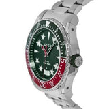 Buy Shop Gucci Dive Quartz Green Dial Silver Steel Strap Watch For Men - YA136222 USA Online