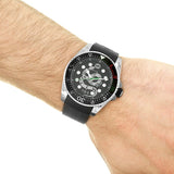 Buy Shop Gucci Dive Quartz Kingsnake Black Dial Black Rubber Strap Watch For Men - YA136217 USA Online