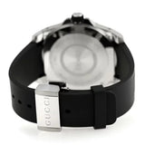 Buy Shop Gucci Dive Quartz Kingsnake Black Dial Black Rubber Strap Watch For Men - YA136217 USA Online