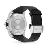 Buy Shop Gucci Dive Quartz Kingsnake Black Dial Black Rubber Strap Watch For Men - YA136217 USA Online