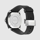 Buy Shop Gucci Dive Quartz Kingsnake Black Dial Black Rubber Strap Watch For Men - YA136217 USA Online