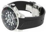 Buy Shop Gucci Dive Quartz Kingsnake Black Dial Black Rubber Strap Watch For Men - YA136217 USA Online