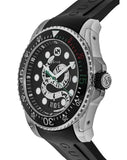 Buy Shop Gucci Dive Quartz Kingsnake Black Dial Black Rubber Strap Watch For Men - YA136217 USA Online