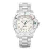 Buy Shop Gucci Dive Quartz White Dial Silver Steel Strap Watch For Men - YA136336 USA Online