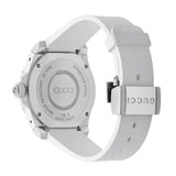 Buy Shop Gucci Dive Quartz White Dial White Rubber Strap Watch For Men - YA136330 USA Online