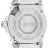 Buy Shop Gucci Dive Quartz White Dial White Rubber Strap Watch For Men - YA136330 USA Online