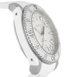 Buy Shop Gucci Dive Quartz White Dial White Rubber Strap Watch For Men - YA136337 USA Online