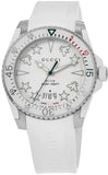 Buy Shop Gucci Dive Quartz White Dial White Rubber Strap Watch For Men - YA136337 USA Online