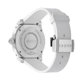 Buy Shop Gucci Dive Tiger White Dial White Rubber Strap Watch For Men - YA136329 USA Online