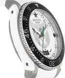 Buy Shop Gucci Dive Tiger White Dial White Rubber Strap Watch For Men - YA136329 USA Online