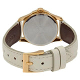 Gucci G Timeless Quartz Beige Dial Beige Leather Strap Watch For Women - YA126580A