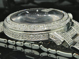 Buy Shop Gucci G Chrono Diamonds Black Dial Silver Steel Strap Watch For Men - YA101324 USA Online