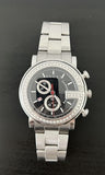 Buy Shop Gucci G Chrono Diamonds Black Dial Silver Steel Strap Watch For Men - YA101324 USA Online