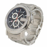 Buy Shop Gucci G Chrono Diamonds Black Dial Silver Steel Strap Watch For Men - YA101324 USA Online