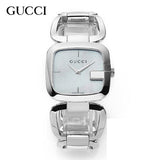 Buy Shop Gucci G-Class Mother of Pearl Dial Silver Steel Strap Watch For Women - YA125404 USA Online