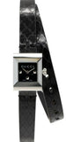 Buy Shop Gucci G-Frame Black Dial Black Leather Strap Watch For Women - YA128526 USA Online