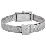 Buy Shop Gucci G Frame Quartz Diamonds Green & Red Mother of Pearl Dial Silver Mesh Bracelet Watch For Women - YA147510 USA Online
