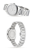 Buy Shop Gucci G Frame Quartz Diamonds Silver Dial Silver Steel Strap Watch For Women - YA142504 USA Online