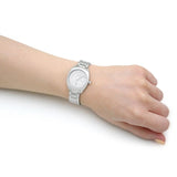 Buy Shop Gucci G Frame Quartz Diamonds Silver Dial Silver Steel Strap Watch For Women - YA142504 USA Online