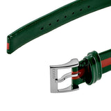 Buy Shop Gucci G Frame Quartz Green & Red Mother of Pearl Dial Multicolor Leather Strap Watch For Women - YA147408 USA Online