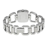 Gucci G Gucci Black Dial Silver Steel Strap Watch For Women - YA125510
