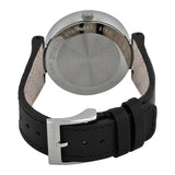 Buy Shop Gucci G Interlocking Black Dial Black Leather Strap Watch For Women - YA133301 USA Online