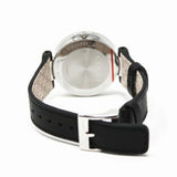Buy Shop Gucci G Interlocking Black Dial Black Leather Strap Watch For Women - YA133301 USA Online
