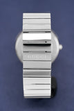 Buy Shop Gucci G Interlocking Black Dial Silver Steel Strap Watch For Women - YA133307 USA Online
