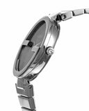 Buy Shop Gucci G Interlocking Black Dial Silver Steel Strap Watch For Women - YA133307 USA Online