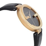 Buy Shop Gucci G Interlocking Grammy Special Edition Black Dial Black Leather Strap Watch For Men - YA133212 USA Online