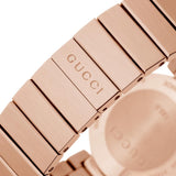 Buy Shop Gucci G Interlocking Mother of Pearl Dial Rose Gold Steel Strap Watch For Women - YA133515 USA Online