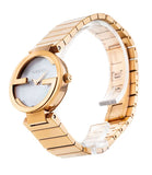Buy Shop Gucci G Interlocking Mother of Pearl Dial Rose Gold Steel Strap Watch For Women - YA133515 USA Online