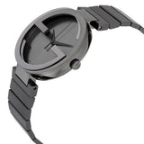 Buy Shop Gucci G Interlocking Quartz Grey Dial Grey Steel Strap Watch For Men - YA133210 USA Online