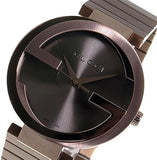 Buy Shop Gucci G Interlocking Quartz Grey Dial Grey Steel Strap Watch For Men - YA133210 USA Online