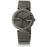 Buy Shop Gucci G Interlocking Quartz Grey Dial Grey Steel Strap Watch For Men - YA133210 USA Online