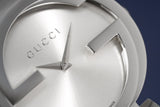 Buy Shop Gucci G Interlocking Silver Dial Silver Steel Strap Watch For Women - YA133308 USA Online