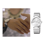 Buy Shop Gucci G Interlocking Silver Dial Silver Steel Strap Watch For Women - YA133308 USA Online