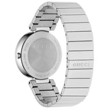 Buy Shop Gucci G Interlocking Silver Dial Silver Steel Strap Watch For Women - YA133308 USA Online